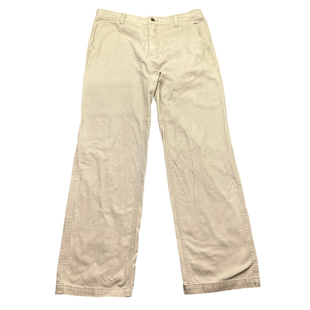 Royal Robbins Mens Sz 36 Khaki Canvas Utility Hiking Pants ROYNP-505 Tan